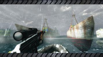 VR Commando Battleship Shoot War 3D screenshot 1