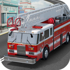 Fire Fighter Truck Simulator 3D icône