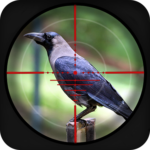 Avventura di caccia di corvo di foresta 3d