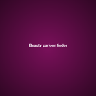Beauty parlour finder icon