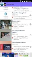 Beauty parlour finder screenshot 1