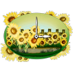 Sunflower Clock Widget