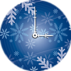 Snow Clock Widget icon