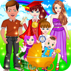 Icona Incinta Mama Newborn Baby Care Giochi per ragazze