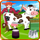 Cow Milk Farm icône