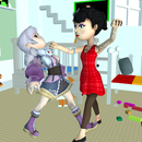 Baby Girl Wrestling Game : Funny Kids Fighting 3D APK