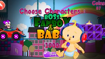 Fanboy Boss and Baby Racing capture d'écran 2