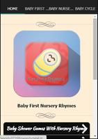 Poster Baby First Nursery Rhymes
