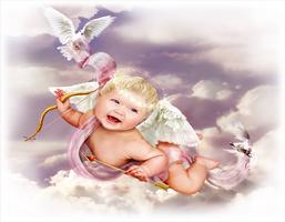 Baby Cupid Wallpapers Affiche