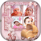 Baby Photo Collage Editor-icoon