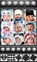 Baby Photo Collage Editor capture d'écran 1