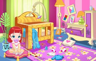 پوستر Rainbow Room : Baby Ruby Cleaning House