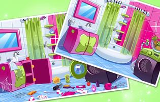 Rainbow Room : Baby Ruby Cleaning House اسکرین شاٹ 1