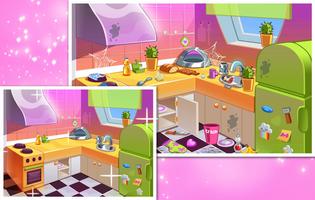 Rainbow Room : Baby Ruby Cleaning House screenshot 2