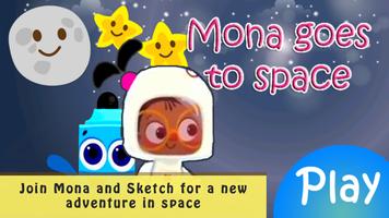 Mona goes to Space Affiche