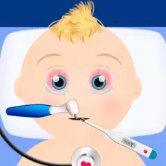 jogo de hospital de bebê