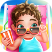 Summer Beach Baby Care Games