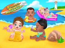 Summer Beach Baby Care Games screenshot 2