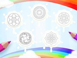 Color Me-Mandala Coloring Book تصوير الشاشة 2