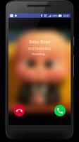 پوستر Boss Fake Call Prank - Baby Call Me