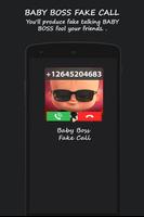 Baby Boss Fake Call Affiche