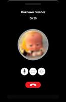 Call form Vid Baby Boss Prank captura de pantalla 2