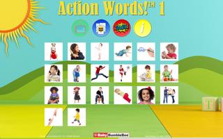 Action Words!™ 1  Flashcards Affiche