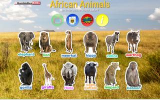 African Animals Video Safari पोस्टर