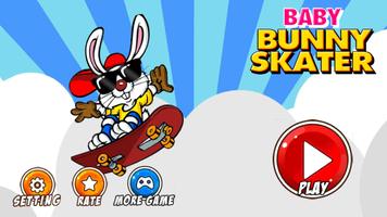Baby Bunny Skater اسکرین شاٹ 1