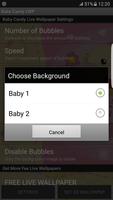 Candy Baby Live Wallpaper syot layar 3