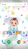 برنامه‌نما Color Baby Live Wallpaper عکس از صفحه