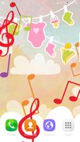 Music Baby Beat Live Wallpaper 截图 1