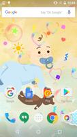 1 Schermata Newborn Baby Live Wallpaper