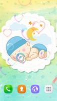 Sleep Cute Baby Live Wallpaper imagem de tela 3