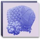 Baby bonnet crochet pattern আইকন