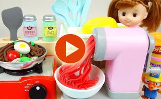 Top Video Baby Dolls And Kitchen Food Cooking Toys Affiche