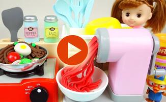 Top Video Baby Dolls And Kitchen Food Cooking Toys ポスター