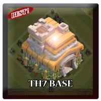 Top Maps Base COC Ayuntamiento 7 Poster