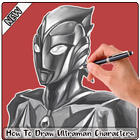 How To Draw Ultraman Characters icône