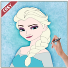 How To Draw Disney Princess Easy icône