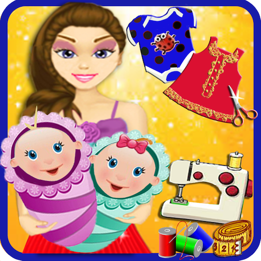 Mommy gêmeo bebê recém-nascido
