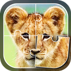 Learn Animals - Kids Puzzle आइकन