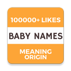 Baby names and meanings app-icoon