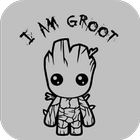 Baby Groot Art Wallpaper ícone