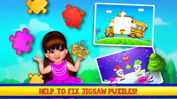 Jigsaw Puzzle World - Kids Educational Game Affiche