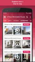 2 Floor Minimalist House Design Affiche