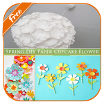 Spring DIY Paper Cupcake Flower Lamp APK