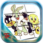 Slide Puzzle For Baby Looney Tunes ícone