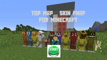 Skin & map FNAF for Minecraft اسکرین شاٹ 1