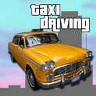 Taxi driving simulator icône